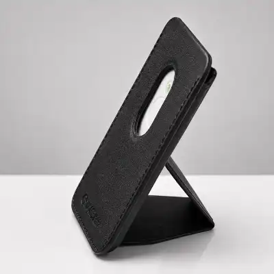 Personalised Magnetic Card Holder with Phone Stand